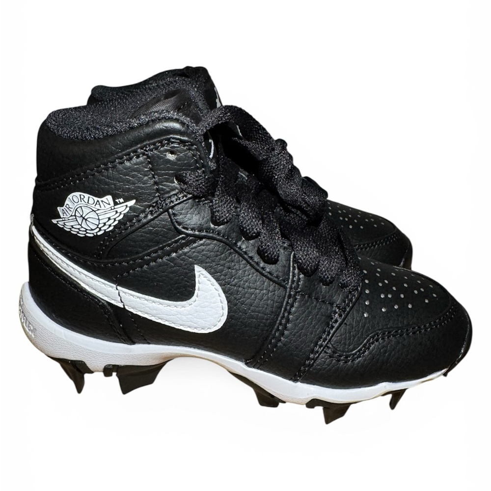 Nike Jordan Black and White Athletic Shoes